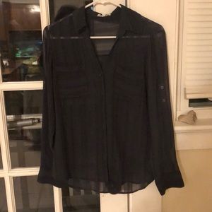 Express sheer portofino shirt